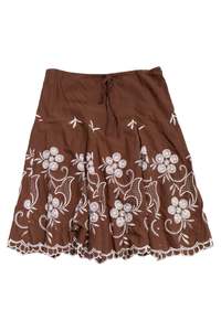 Bottoms: #176 Max Studio Skirt Brown | c. 177 | Size 10