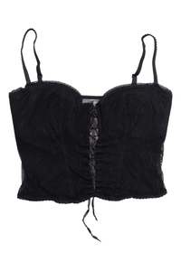 Lingerie: Cegil Bustier Top Black | c. 167 | Size 14 / 16B Bra