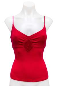 #104 Bebe Camisole Top Red | c. 177 | Size 8/10