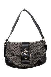 Frontpage: #182 Coach Flat Soho Bag Black | c. 181