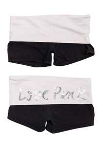 Frontpage: #179 Pink Yoga (victoria's Secret) Shorts Black | c. 181 | Size 8