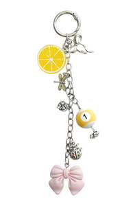 Frontpage: #09 Lemon Bow Bag Charm | c. 181