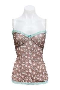 #01 Jennyfer Camisole Top Brown | c. 181 | Size 10