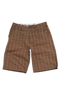 #119 Brown Plaid Jort | c. 181 | Size 12/14
