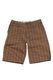 #119 Brown Plaid Jort | c. 181 | Size 12/14