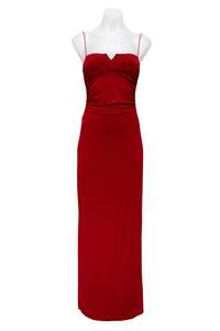 #99 City Triangles Red Maxi Dress | c. 181 | Size 8