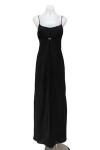 Dresses: #100 Morgan And Co Black Maxi Dress | c. 181 | Size 8