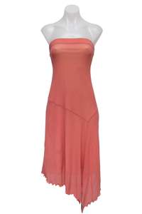 #153 Mimi Maternity Strapless Dress Pink | c. 180 | Size 10/12