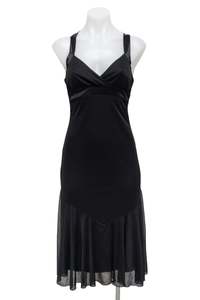 Dresses: #180 Charlotte Russe Mini Dress Black | c. 180 | Size 8