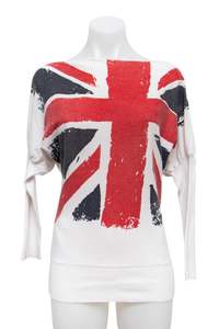 Jumpers: #77 Nicole For F.r Union Jack Top | c. 181 | Size 6/8