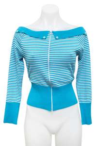 Jumpers: #124 Les Filles Jumper Blue | c. 180 | Size 8