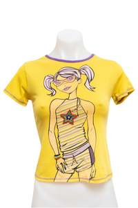 #20 Creem T-shirt Yellow | c. 180 | Size 8