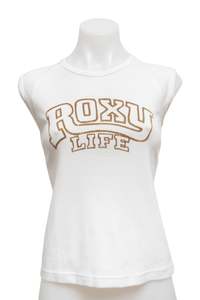 #21 Roxy (quiksilver) Tank Top White | c. 180 | Size 12