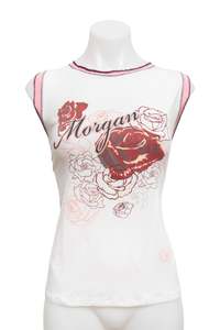 #28 Morgan Tank Top White | c. 180 | Size 14/16