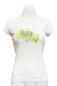 Baby Tees: #39 Roxy T-shirt White | c. 180 | Size 10