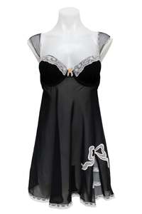 Lingerie: #49 Delicates Camisole Black | c. 179 | Size 12, 14C