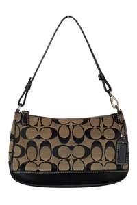 #171 Coach Monogram Demi Bag Beige | c. 180 | Size