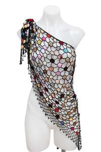 Accessories: #47 Ao Beaded Shawl | c. 186 | Size 6/8/10/12