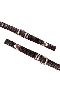 Accessories: #192 Fossil Brown Leather Belt | c. 182