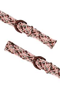 Accessories: #188 Satin Weave Belt Pink | c. 182