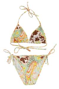 Swimwear: #114 Yummay Island Bikini Green | c. 186 | Size 12