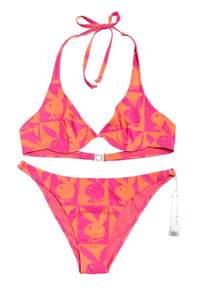 #35 Deadstock Playboy Swim Bikini Pink | c. 185 | Size 8/10