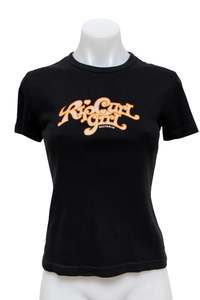 #125 Rip Curl T-shirt Black | c. 185 | Size 8