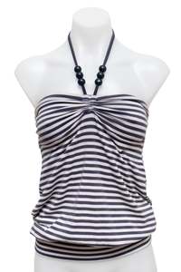#51 Emoi Fashion Halter Top Black | c. 186 | Size 6/8