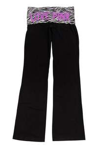 #100 Victoria's Secret Pink Pants Black | c. 186 | Size 6