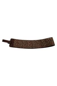 Accessories: #193 Ringlet Leather Belt Brown | c. 190 | Size 10/12
