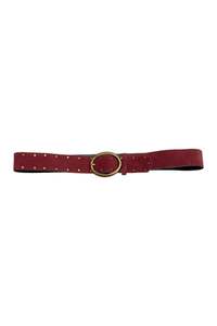 #194 Leather Belt Red | c. 190 | Size 10/12