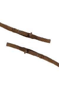 #155 Braided Belt Brown | c. 189 | Size