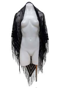 Accessories: #204 Shawl Black | c. 189