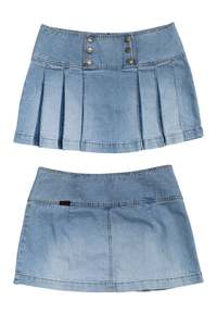 #149 Mudd Mini Skirt Blue | c. 190 | Size 8
