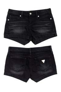 Bottoms: #155 Guess Denim Shorts Black | c. 190 | Size 8