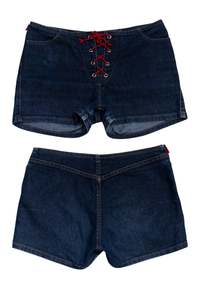 Bottoms: #162 Tommy Jeans Shorts Blue | c. 190 | Size 10