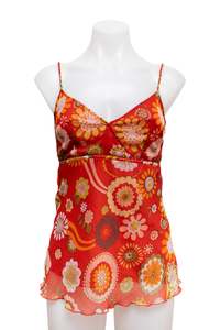Tops: #29 Cami Top Red | c. 190 | Size 8