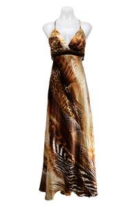#109 Pds Gown Brown | c. 190 | Size 6/8