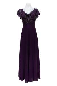 Dresses: #112 Jkara Evenng Gown Purple | c. 190 | Size 10