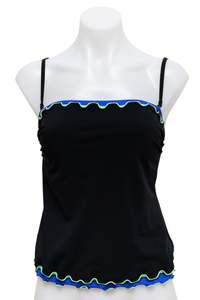 Swimwear: #143 Cami Swim-Tank Black | c. 188 | Size 8