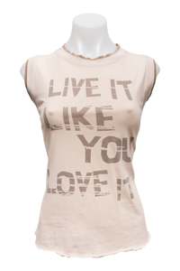 Baby Tees: #74 Billabong Tank Top Beige | c. 189 | Size 10
