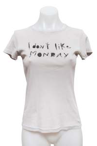 Baby Tees: #135 T-shirt White | c. 187 | Size 8