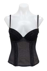 #45 Yamamay Corset Top Black | c. 190 | Size 10B / 8