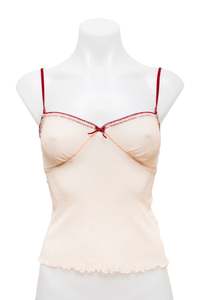 Lingerie: #49 Qysho Cami Top White | c. 190 | Size 8