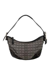 #205 Coach *Saddle Bag Black | c. 190