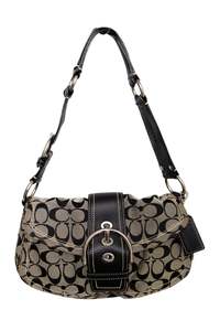 #207 Coach Soho Bag Black | c. 190
