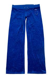 #199 Juicy Couture Velour Pants Blue | c. 195 | Size 14