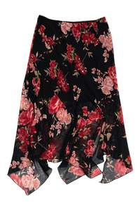 #187 Connected Skirt Black | c. 194 | Size 12