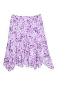 #188 Sangria Midi Skirt Purple | c. 194 | Size 14