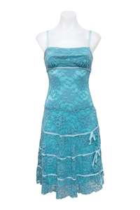 Dresses: #137 X:S Clothing Dress Blue | c. 195 | Size 8